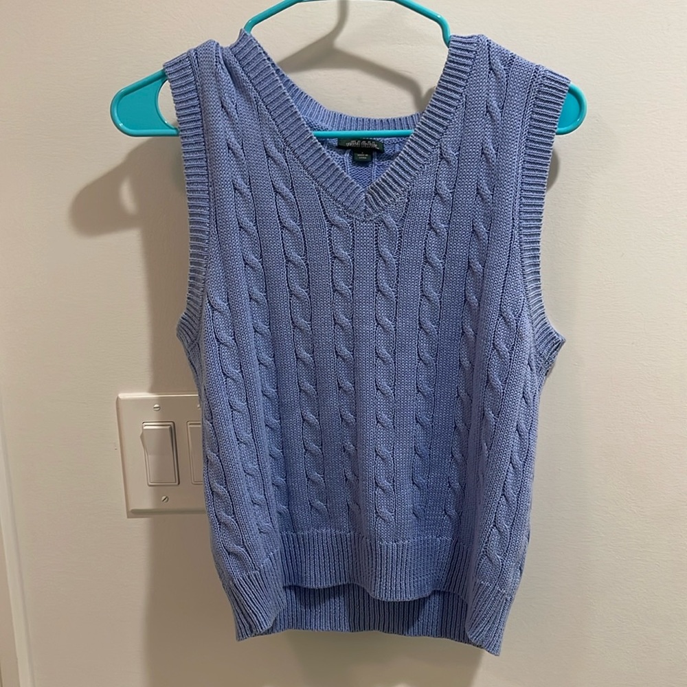 Oversized Sweater Vest
